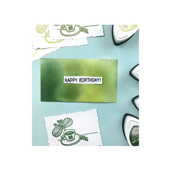 Tsukineko 4-Pack Assortment Memento Dew Drops Fade-Resistant Ink, Greenhouse - Picture 3 of 6